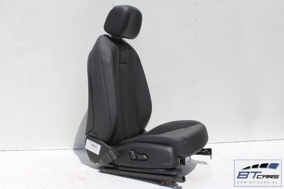 AUDI A4 SEDAN FOTELE KOMPLET FOTELI siedzeń siedzenia fotel tapicerka 8W5 8W skóra kolor czarny B9 USA fotele tapicerka czarna