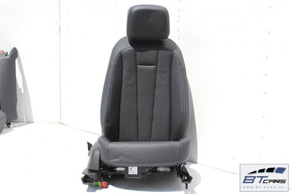 AUDI A4 SEDAN FOTELE KOMPLET FOTELI siedzeń siedzenia fotel tapicerka 8W5 8W skóra kolor czarny B9 USA fotele tapicerka czarna