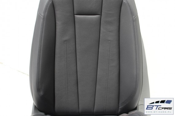 AUDI A4 SEDAN FOTELE KOMPLET FOTELI siedzeń siedzenia fotel tapicerka 8W5 8W skóra kolor czarny B9 USA fotele tapicerka czarna