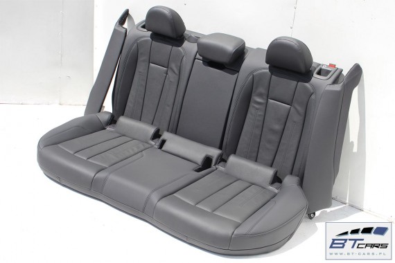 AUDI A4 SEDAN FOTELE KOMPLET FOTELI siedzeń siedzenia fotel tapicerka 8W5 8W skóra kolor czarny B9 USA fotele tapicerka czarna