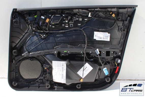 AUDI A4 SEDAN FOTELE KOMPLET FOTELI siedzeń siedzenia fotel tapicerka 8W5 8W skóra kolor czarny B9 USA fotele tapicerka czarna