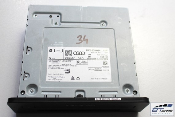 AUDI A4 CZYTNIK MMI KARTY SD 8W0035824 8W0 035 824 MULTIMEDIA 8W 8W0035824 8W0035824 8W0035824 8W0035824 8W0035824 8W0035824