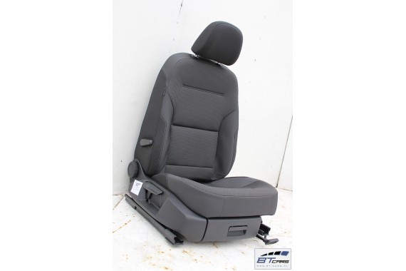 VW GOLF 7 VII FOTELE KOMPLET FOTELI siedzeń siedzenia fotel tapicerka 5G welur kolor czarny 5G4