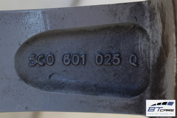VW GOLF 7 VII SPORTSVAN FELGI 15 OPONY LATO KOŁA felga 5C0601025Q 6J*15H2 ET47 opona Bridgestone Turanza ER300 195/65/15 91V