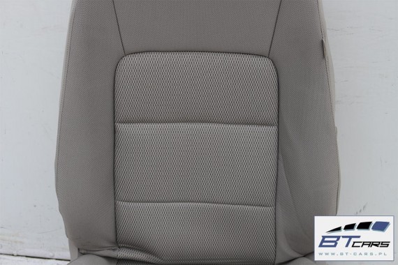 VW GOLF 7 SPORTSVAN FOTELE KOMPLET FOTELI siedzeń siedzenia fotel tapicerka 510 welur kolor szary mocca