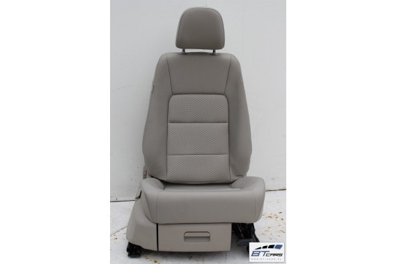 VW GOLF 7 SPORTSVAN FOTELE KOMPLET FOTELI siedzeń siedzenia fotel tapicerka 510 welur kolor szary mocca