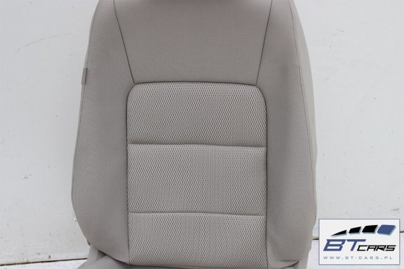 VW GOLF 7 SPORTSVAN FOTELE KOMPLET FOTELI siedzeń siedzenia fotel tapicerka 510 welur kolor szary mocca
