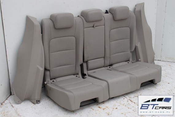 VW GOLF 7 SPORTSVAN FOTELE KOMPLET FOTELI siedzeń siedzenia fotel tapicerka 510 welur kolor szary mocca