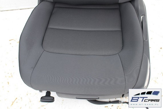 VW GOLF 7 SPORTSVAN FOTELE KOMPLET FOTELI siedzeń siedzenia fotel tapicerka 510 welur kolor antracyt