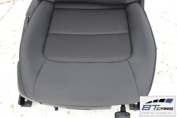 VW GOLF 7 SPORTSVAN FOTELE KOMPLET FOTELI siedzeń siedzenia fotel tapicerka 510 welur kolor antracyt