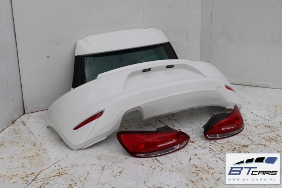 VW SCIROCCO TYŁ ZDERZAK tylny + KLAPA BAGAŻNIKA + LAMPY lampa 1K8 Kolor: LB9A - biel candy 1K8827025 1K8945095 1K8945096
