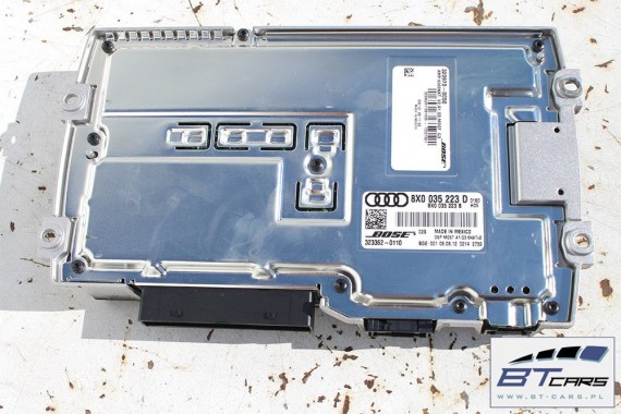 AUDI Q3, Q3 FL GŁOŚNIKI + WZMACNIACZ 8X0035223B  8X0035223D 8U0035382A 8X0035399B 8U0035416B 8U0035415B 8U0035416A BOSE 8U