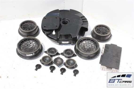 AUDI Q3, Q3 FL GŁOŚNIKI + WZMACNIACZ 8X0035223B  8X0035223D 8U0035382A 8X0035399B 8U0035416B 8U0035415B 8U0035416A BOSE 8U