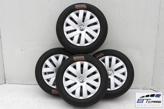 VW POLO FELGI STALOWE 15 OPONY KOŁA felga 6R0601027D/L 6J*15H2 ET38 6R0 601 027 D / L opona Dunlop SP Sport 01 A/S 185/60/15 88H