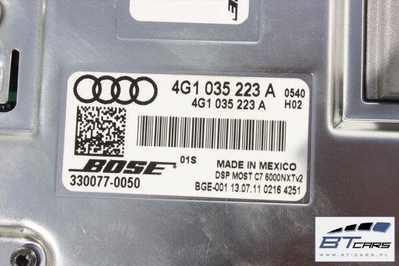 AUDI A6 A7 A8 WZMACNIACZ BOSE 4G1035223A 4H 4G 4G1035223 4G1035223A 4G1035223 4G1035223 4G1035223 4G1035223 4G1035223A 4G1035223