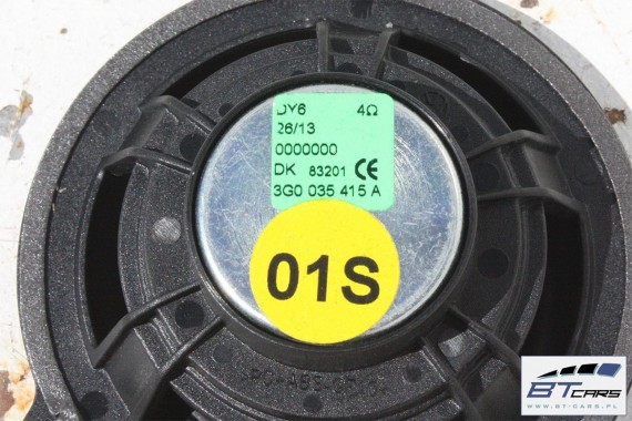 VW GOLF 7 SPORTSVAN GŁOŚNIKI + WZMACNIACZ DYNAUDIO 5G0035456 1K8035453 3G0035415A 1K8035411B 5G0035591 głośnik nagłośnienie