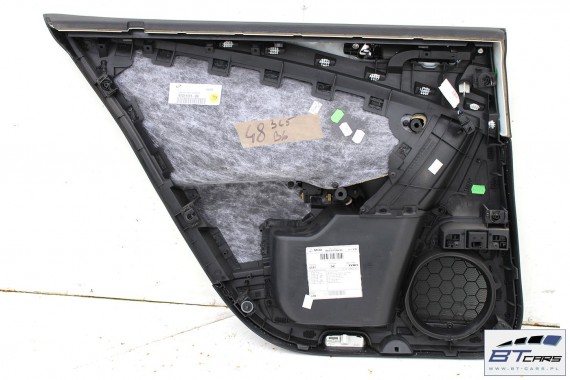 VW PASSAT B6 SEDAN BOCZEK DRZWI TAPICERKA 3C5 BOCZKI 3C5867212 3C5 867 212 drzwiowy welur czarne