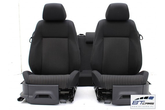 VW POLO FOTELE KOMPLET FOTELI siedzeń siedzenia tapicerka 6R 6R3 6R0 3-drzwiowy welur w kolorze czarnym 72 kilometry