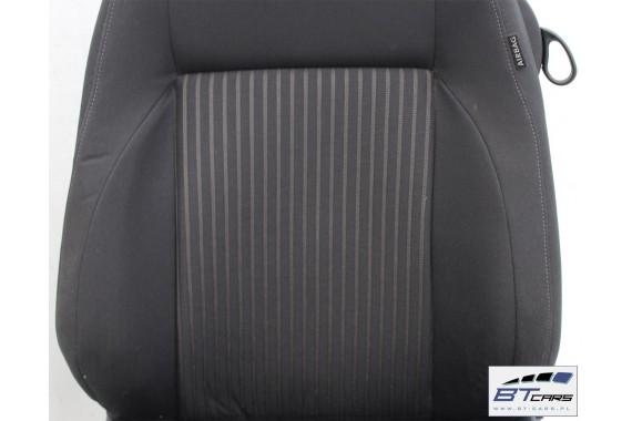 VW POLO FOTELE KOMPLET FOTELI siedzeń siedzenia tapicerka 6R 6R3 6R0 3-drzwiowy welur w kolorze czarnym 72 kilometry
