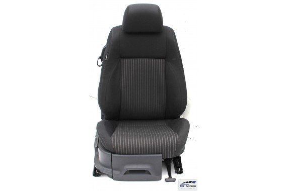 VW POLO FOTELE KOMPLET FOTELI siedzeń siedzenia tapicerka 6R 6R3 6R0 3-drzwiowy welur w kolorze czarnym 72 kilometry