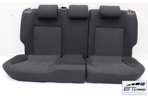 VW POLO FOTELE KOMPLET FOTELI siedzeń siedzenia tapicerka 6R 6R3 6R0 3-drzwiowy welur w kolorze czarnym 72 kilometry