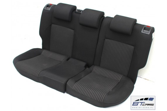 VW POLO FOTELE KOMPLET FOTELI siedzeń siedzenia tapicerka 6R 6R3 6R0 3-drzwiowy welur w kolorze czarnym 72 kilometry