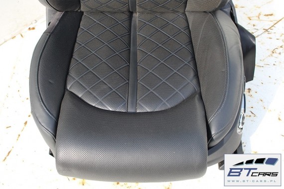 AUDI A8 FOTELE KOMPLET FOTELI siedzeń siedzenia tapicerka 4H D4 4H0  2010-2017 wentylowane