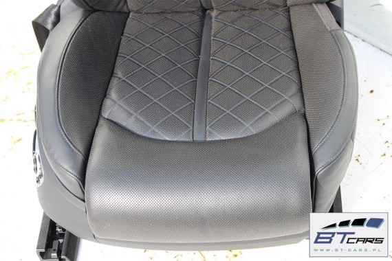 AUDI A8 FOTELE KOMPLET FOTELI siedzeń siedzenia tapicerka 4H D4 4H0  2010-2017 wentylowane