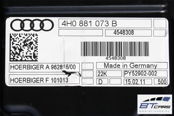 AUDI A8 FOTELE KOMPLET FOTELI siedzeń siedzenia tapicerka 4H D4 4H0  2010-2017 wentylowane
