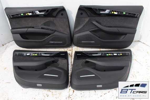 AUDI A8 FOTELE KOMPLET FOTELI siedzeń siedzenia tapicerka 4H D4 4H0  2010-2017 wentylowane