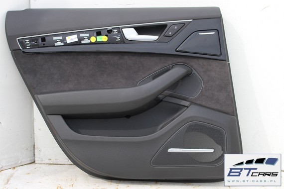 AUDI A8 FOTELE KOMPLET FOTELI siedzeń siedzenia tapicerka 4H D4 4H0  2010-2017 wentylowane