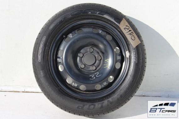 VW POLO AUDI A1 FELGI STALOWE 15 OPONY LATO KOŁA felga 6R0601027D/L6J*15H2 ET38 opona Dunlop SP Sport 01 185/60/15 84H 6R 6C 8X