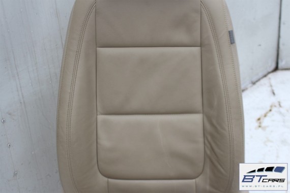 VW TIGUAN FOTELE KOMPLET FOTELI siedzeń siedzenia fotel tapicerka 5N skóra w kolorze banan