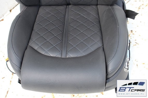 AUDI A8 FOTELE KOMPLET FOTELI siedzeń siedzenia tapicerka 4H D4 4H0 LIFT FL wentylowane