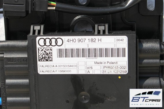 AUDI A8 FOTELE KOMPLET FOTELI siedzeń siedzenia tapicerka 4H D4 4H0 LIFT FL wentylowane