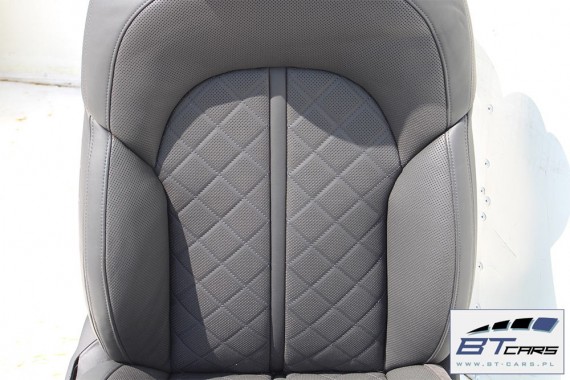 AUDI A8 FOTELE KOMPLET FOTELI siedzeń siedzenia tapicerka 4H D4 4H0 LIFT FL wentylowane