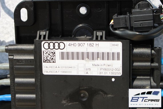 AUDI A8 FOTELE KOMPLET FOTELI siedzeń siedzenia tapicerka 4H D4 4H0 LIFT FL wentylowane