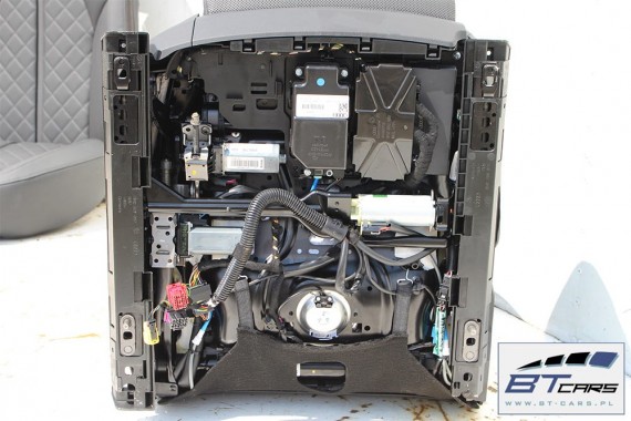 AUDI A8 FOTELE KOMPLET FOTELI siedzeń siedzenia tapicerka 4H D4 4H0 LIFT FL wentylowane