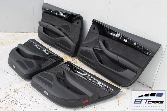 AUDI A8 FOTELE KOMPLET FOTELI siedzeń siedzenia tapicerka 4H D4 4H0 LIFT FL wentylowane