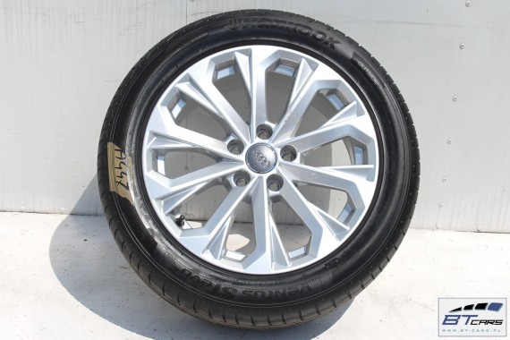 AUDI A4 A5 8W FELGI 8W0601025L 17cali + OPONY LETNIE KOŁA felga 7,5J*17H2 ET38 opona LATO Hankook Ventus S1 evo2 225/50/17 98Y