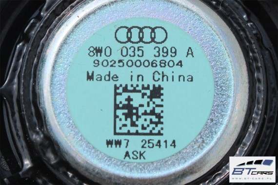 AUDI A4 GŁOŚNIKI + WZMACNIACZ BANG & OLUFSEN 8W 8W0035223 8W0035416D 8W0035303 8W5035399A 8W0035399A 8W5035411A 8W5035297 B9