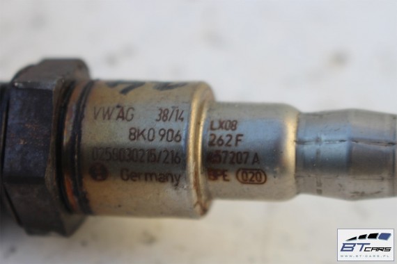 VW AUDI SONDA LAMBDA 8K0906262F 8K0 906 262 F 2.0 TFSi sillnik benzynowy 8W0906262G 8K0906262F 8W0906262G 8K0906262F 8K0906262F