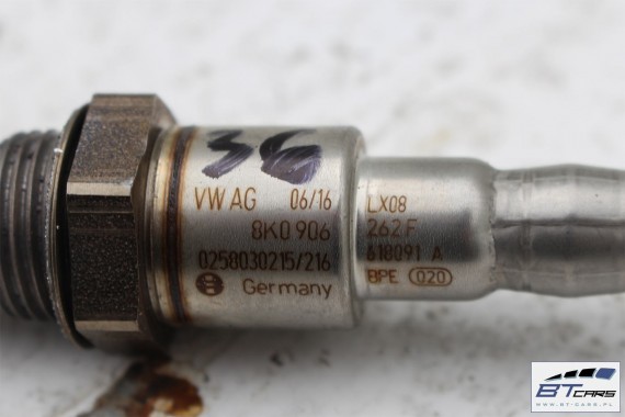 VW AUDI SONDA LAMBDA 8K0906262F 8K0 906 262 F 2.0 TFSi sillnik benzynowy 8W0906262G 8K0906262F 8W0906262G 8K0906262F 8K0906262F