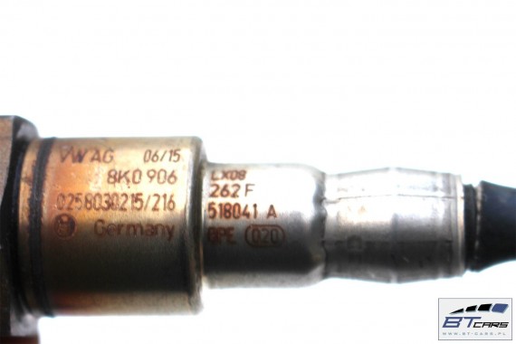 VW AUDI SONDA LAMBDA 8K0906262F 8K0 906 262 F 2.0 TFSi sillnik benzynowy 8W0906262G 8K0906262F 8W0906262G 8K0906262F 8K0906262F