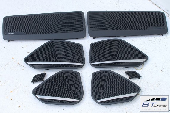AUDI A4 GŁOŚNIKI + WZMACNIACZ  8W0035223 BANG & OLUFSEN 8W głośnik nagłośnienie 8W0035303 8W5035399A 8W5035411A 8W5035297