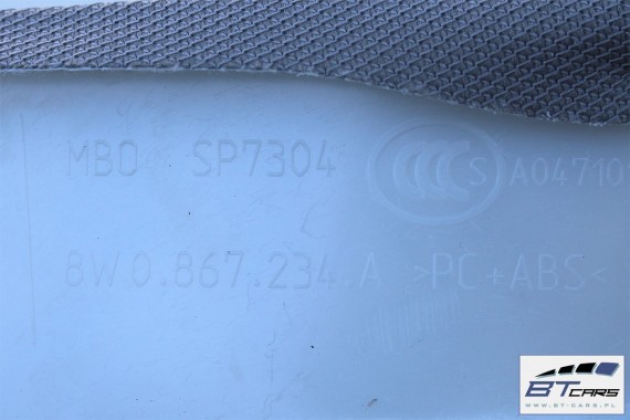 AUDI A4 GŁOŚNIKI + WZMACNIACZ  8W0035223 BANG & OLUFSEN 8W głośnik nagłośnienie 8W0035303 8W5035399A 8W5035411A 8W5035297