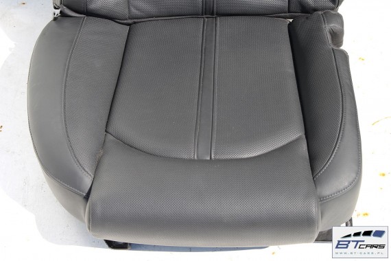 AUDI A8 D4 FOTELE FOTEL TYŁ TYLNE TAPICERKA kanapa tylna siedzisko 4H D4 2010-2017 czarne kolor czarny tapicerka