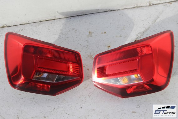 AUDI Q2 TYŁ ZDERZAK tylny + KLAPA BAGAŻNIKA + LAMPY lampa 81A Kolor: LY3U - czerwony (tangorot) 81A945069 81A945070