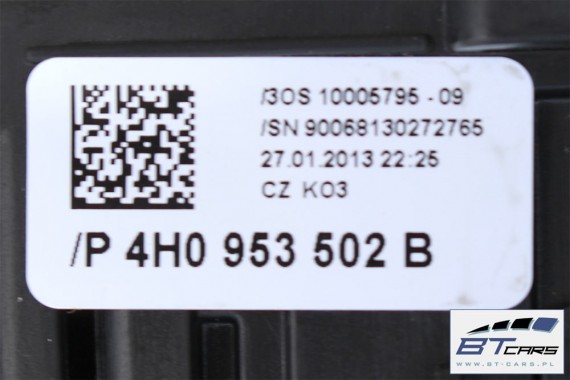 AUDI A8 MANETKI MANETKA 4H0953502B 4H0907129K PRZEŁĄCZNIK PRZEŁĄCZNIKI KIEROWNIC TEMPOMAT 4H0953502B 4H0907129K 4H0953502 4H D4