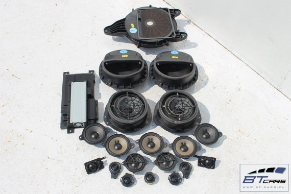 AUDI A4 GŁOŚNIKI + WZMACNIACZ BANG OLUFSEN 8W0 035 223 8W0035223 KOMPLET 8W ZESTAW GLOŚNIKÓW ZE WZMACNIACZEM 8W0035416D